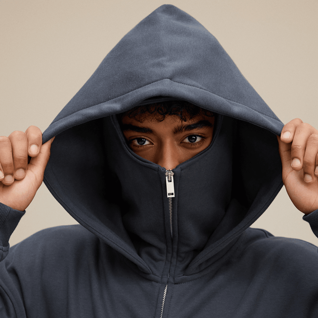 Noum Built-in Face Mask Hoodie